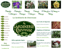 Tablet Screenshot of jardinerie-chevreuse.fr